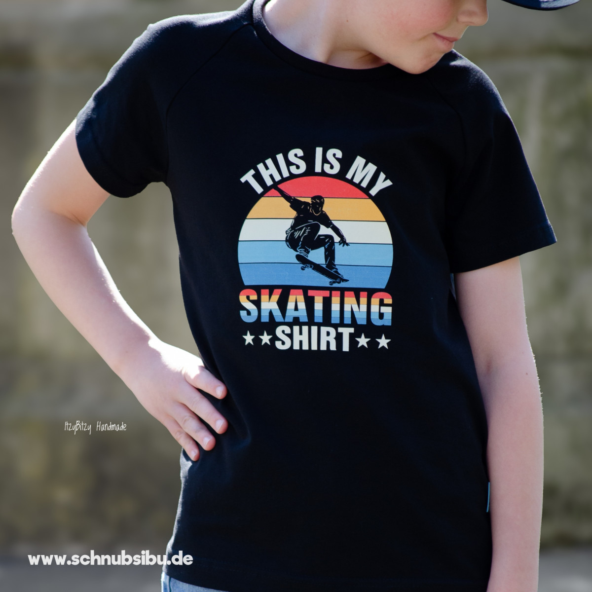 Bügelbild Skating